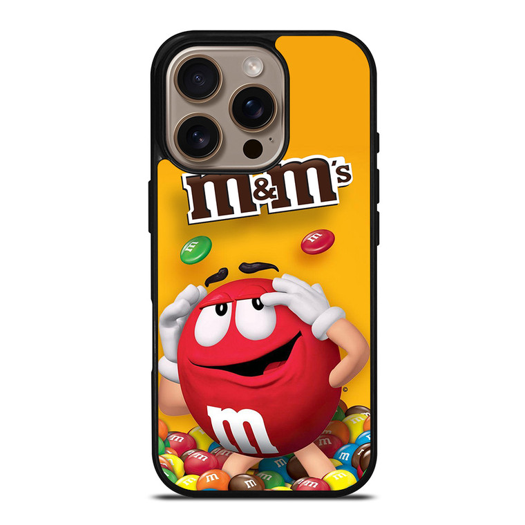 M&M'S CHOCOLATE MASCOT iPhone 16 Pro Case Cover
