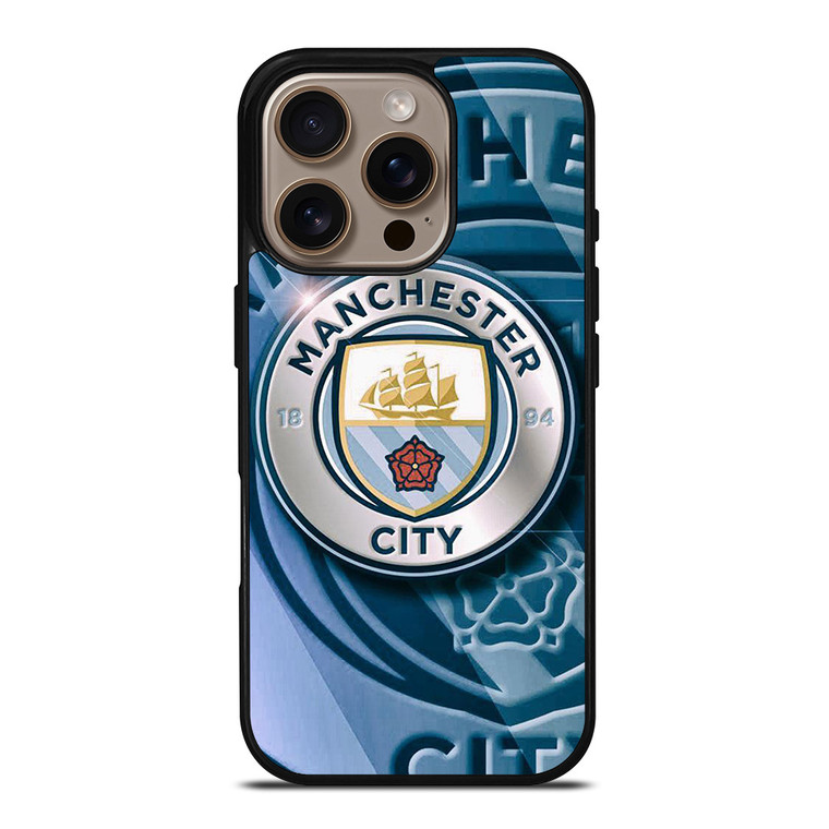 MANCHESTER CITY LOGO iPhone 16 Pro Case Cover