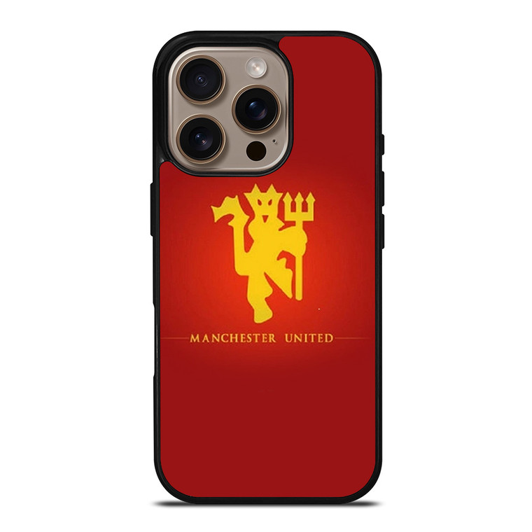 MANCHESTER UNITED DEVIL SYMBOL iPhone 16 Pro Case Cover