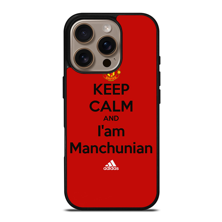 MANCHESTER UNITED FANS iPhone 16 Pro Case Cover