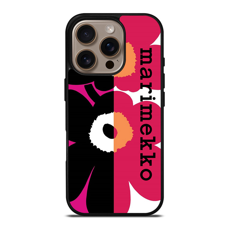 MARIMEKKO FLOWER ART iPhone 16 Pro Case Cover