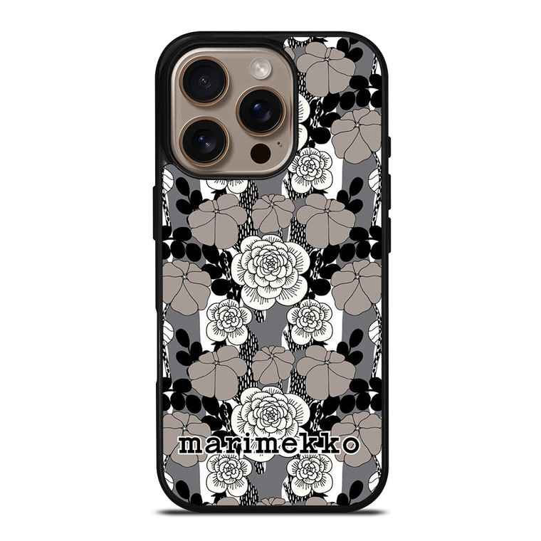 MARIMEKKO UNELMA GREY iPhone 16 Pro Case Cover
