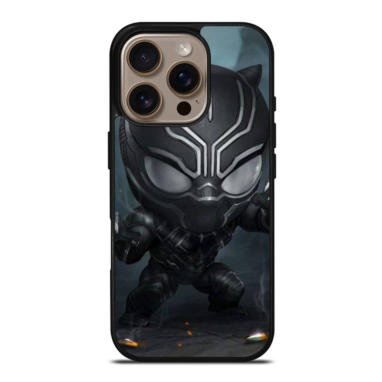 MARVEL BLACK PANTHER KAWAII iPhone 16 Pro Case Cover