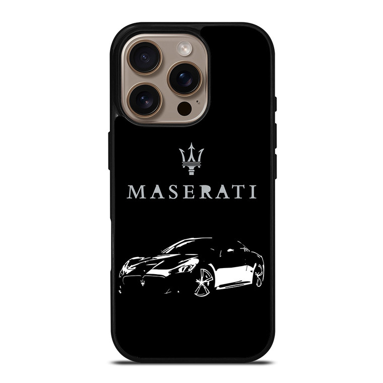 MASERATI LOGO ART iPhone 16 Pro Case Cover