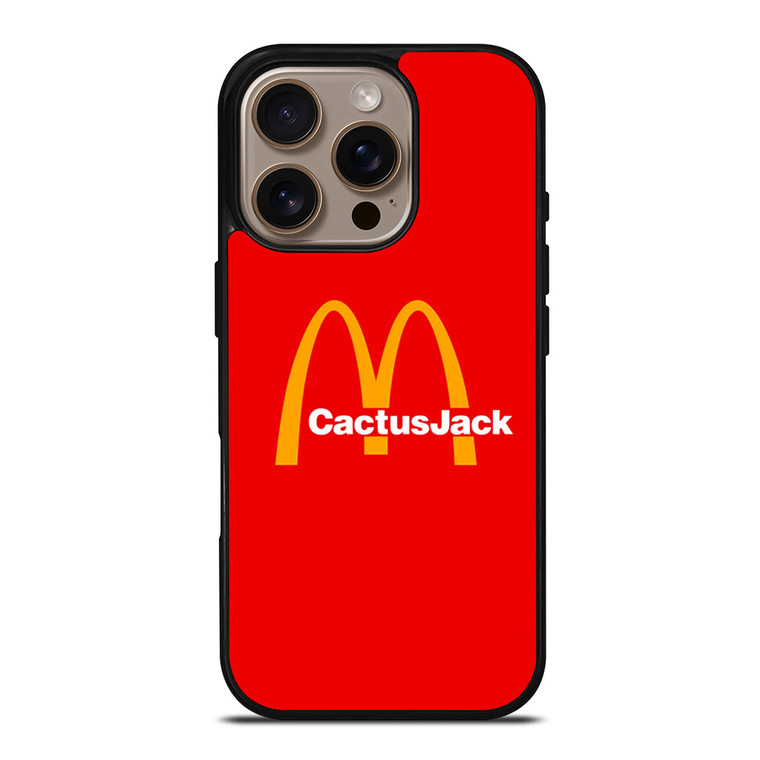 MCDONALDS CACTUS JACK TRAVIS SCOTT iPhone 16 Pro Case Cover