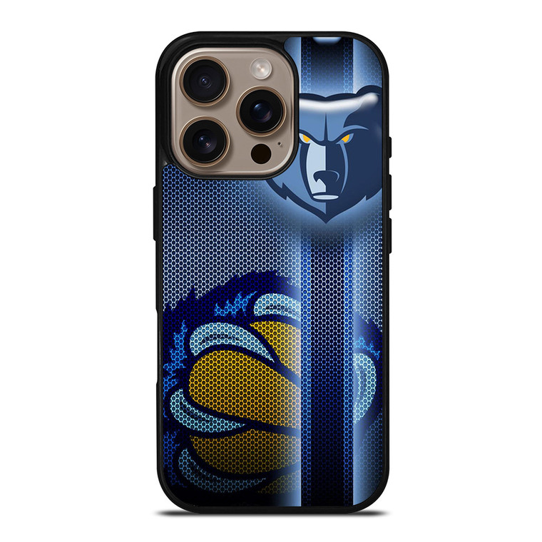 MEMPHIS GRIZZLIES NBA TEAM iPhone 16 Pro Case Cover