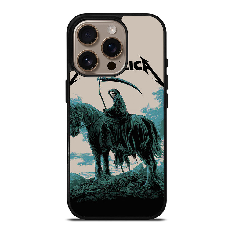METALLICA METAL BAND iPhone 16 Pro Case Cover