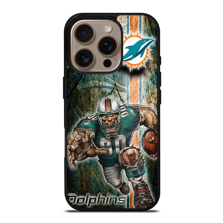 MIAMI DOLPHINS FOOTBALL iPhone 16 Pro Case Cover