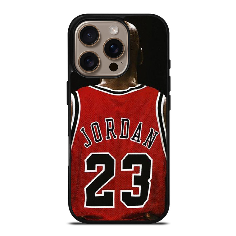 MICHAEL JORDAN 23 JERSEY iPhone 16 Pro Case Cover
