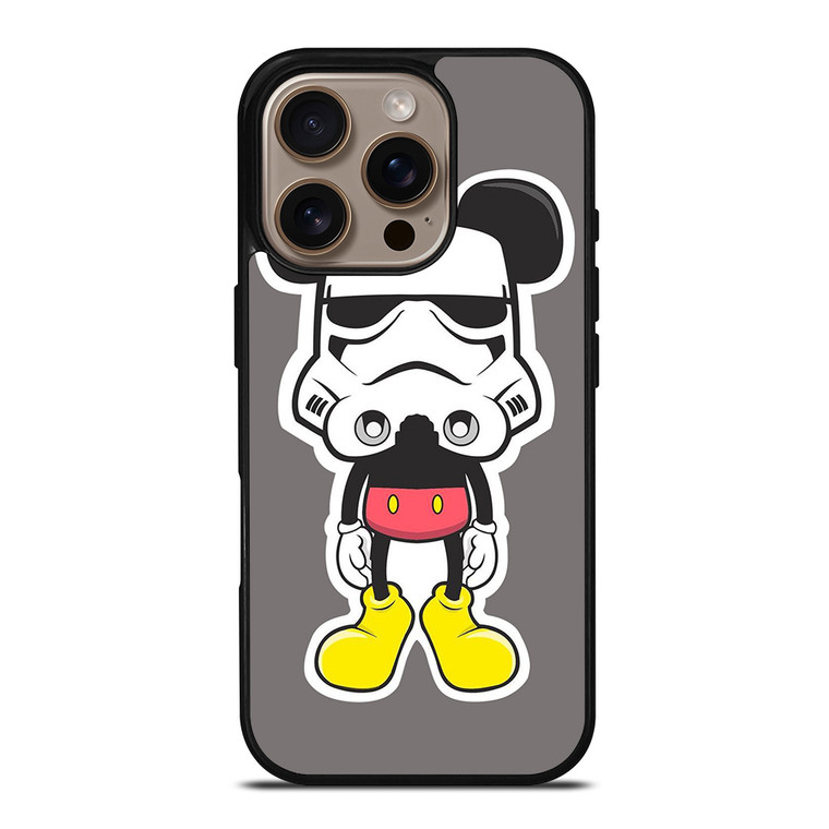 MICKEY MOUSE STORMTROOPER STAR WARS iPhone 16 Pro Case Cover