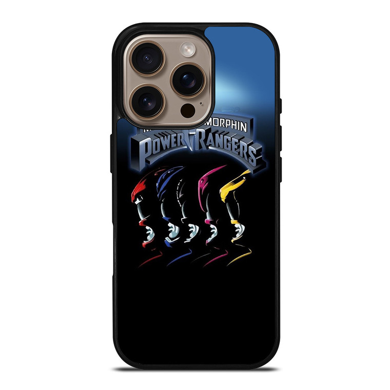 MIGHTY MORPHIN POWER RANGERS iPhone 16 Pro Case Cover
