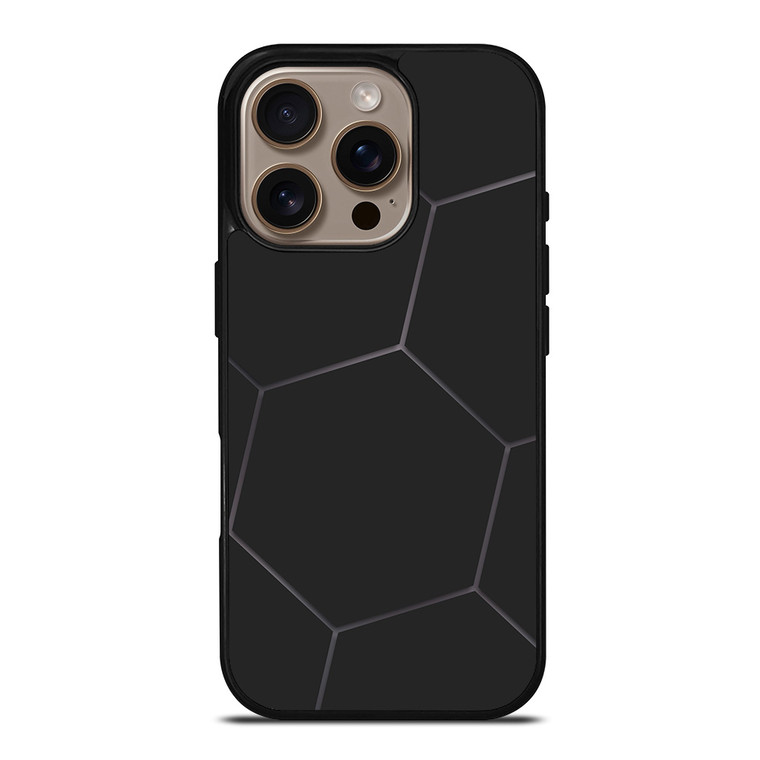 MODERN HEXAGONAL PATTERN iPhone 16 Pro Case Cover