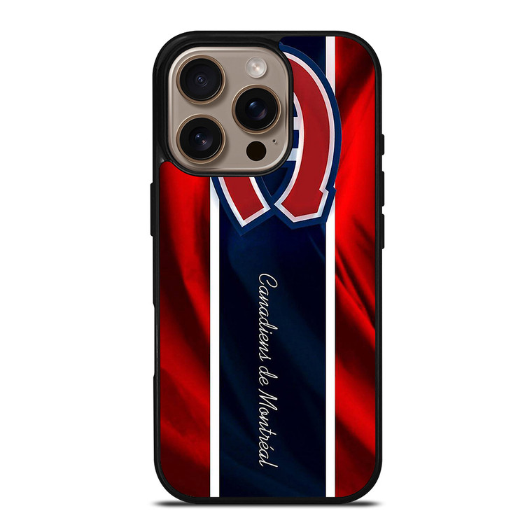 MONTREAL CANADIENS FLAG iPhone 16 Pro Case Cover