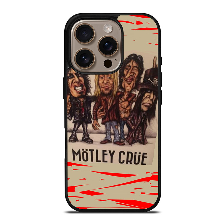 MOTLEY CRUE MEMBER ART iPhone 16 Pro Case Cover