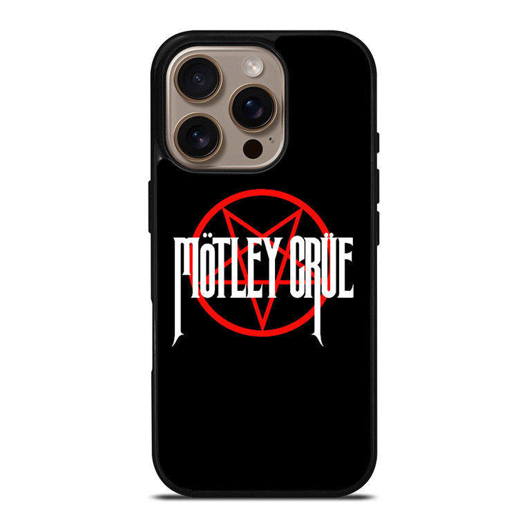 MOTLEY CRUE ROCK BAND LOGO iPhone 16 Pro Case Cover