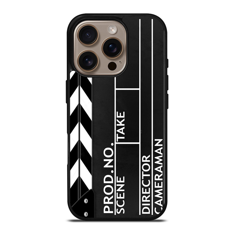 MOVIE CLAPPER BOARD iPhone 16 Pro Case Cover