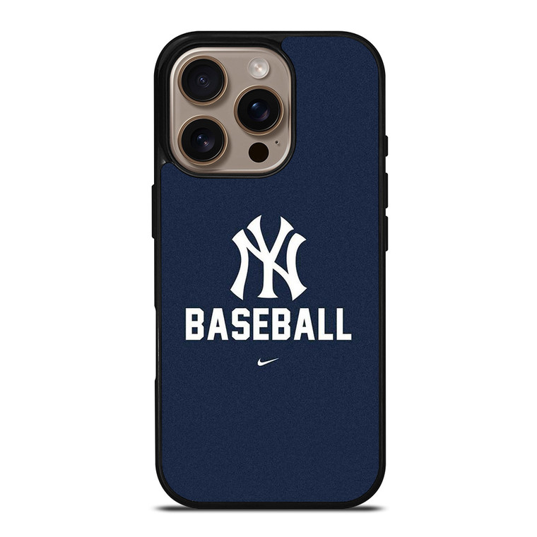 NEW YORK YANKEES NY NIKE LOGO BASEBALL TEAM iPhone 16 Pro Case Cover