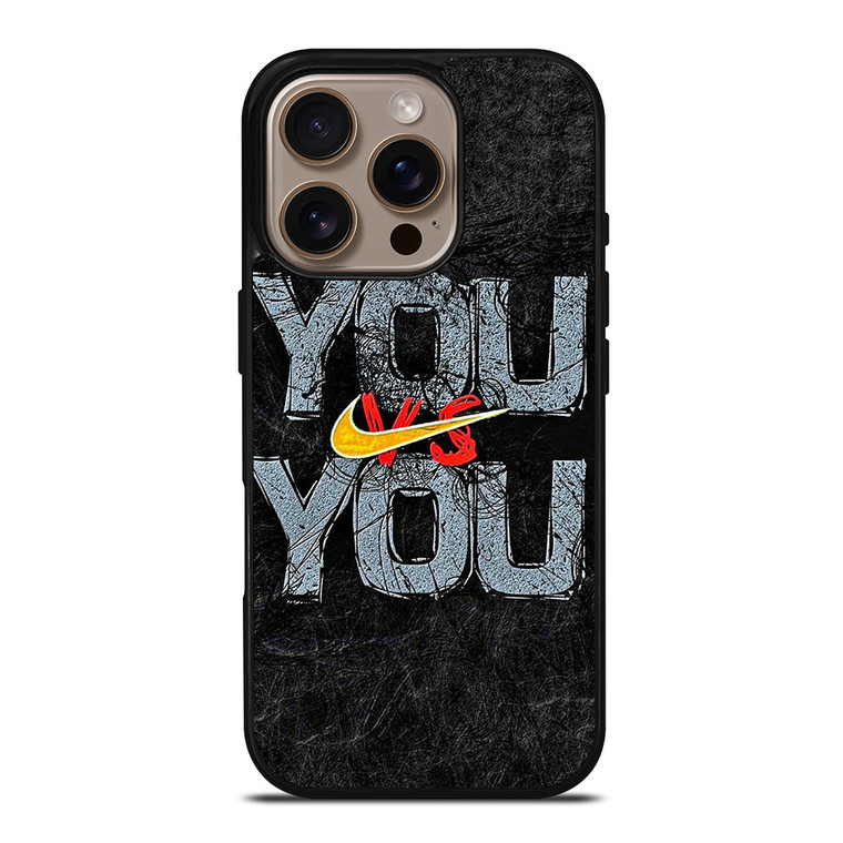 NIKE LOGO YOU VS YOU iPhone 16 Pro Case Cover