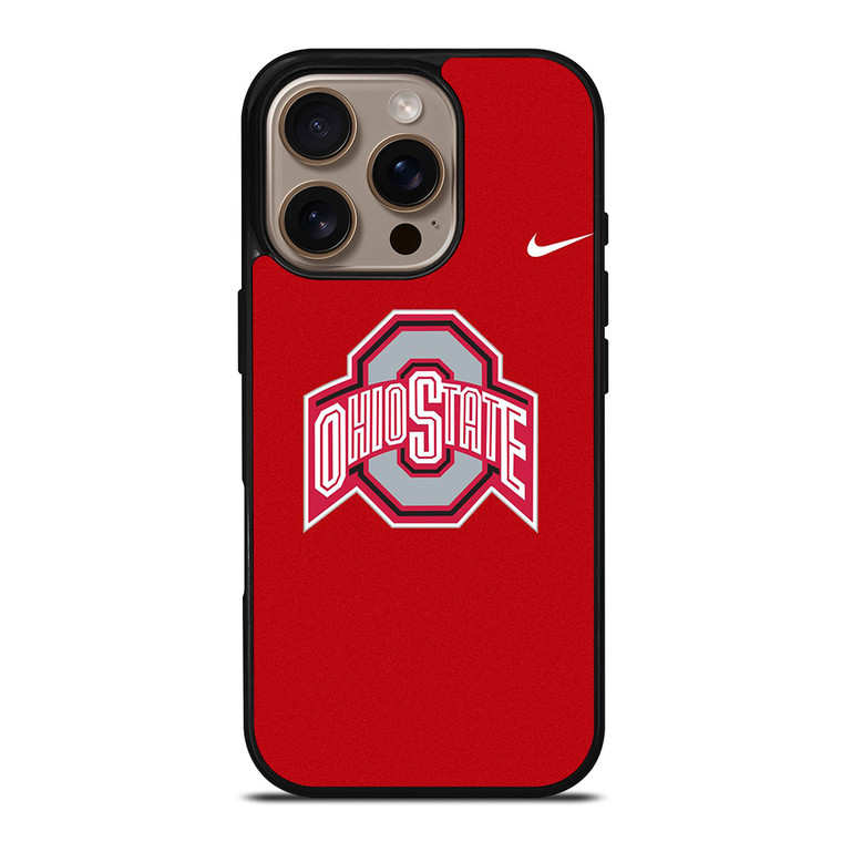 OHIO STATE LOGO FOOTBALL NIKE ICON iPhone 16 Pro Case Cover