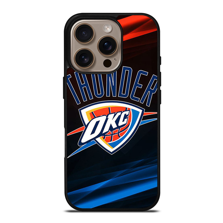 OKLAHOMA CITY THUNDER LOGO iPhone 16 Pro Case Cover