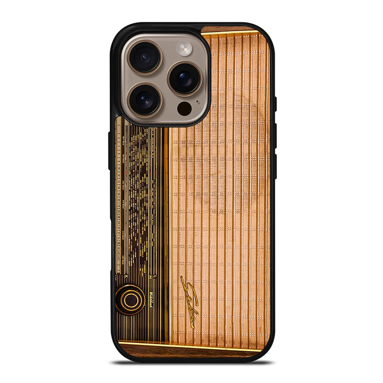 OLD VINTAGE RADIO iPhone 16 Pro Case Cover