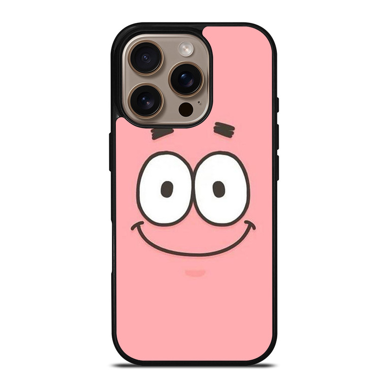 PATRICK STAR SMILE FACE iPhone 16 Pro Case Cover