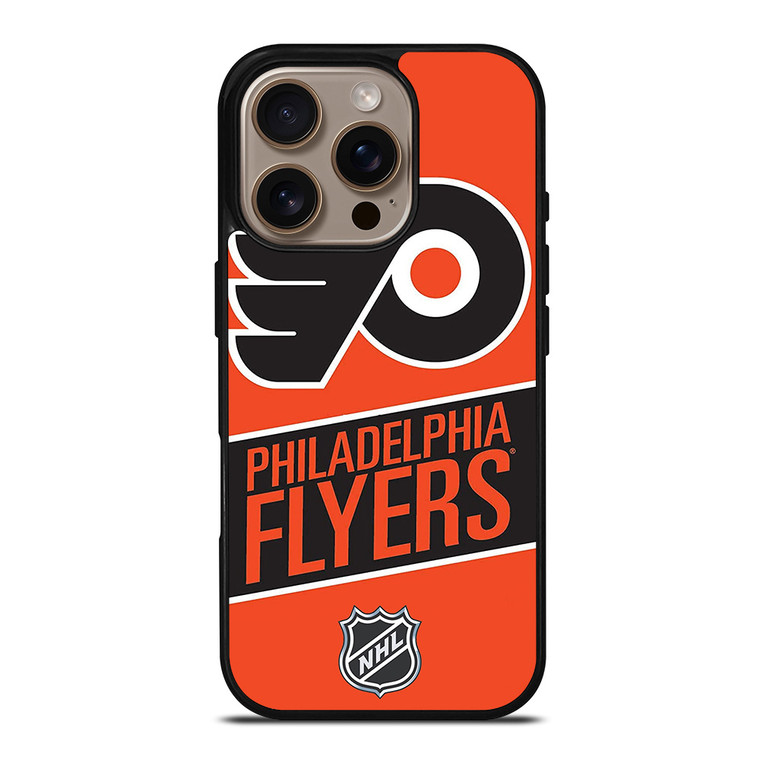 PHILADELPHIA FLYERS NHL TEAM iPhone 16 Pro Case Cover
