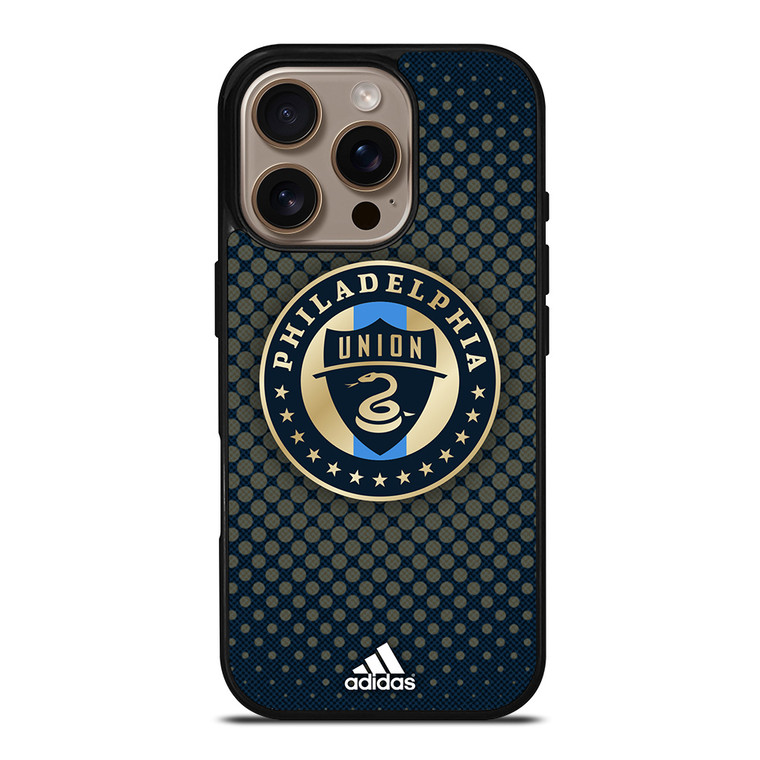 PHILADELPHIA UNION SOCCER MLS ADIDAS iPhone 16 Pro Case Cover