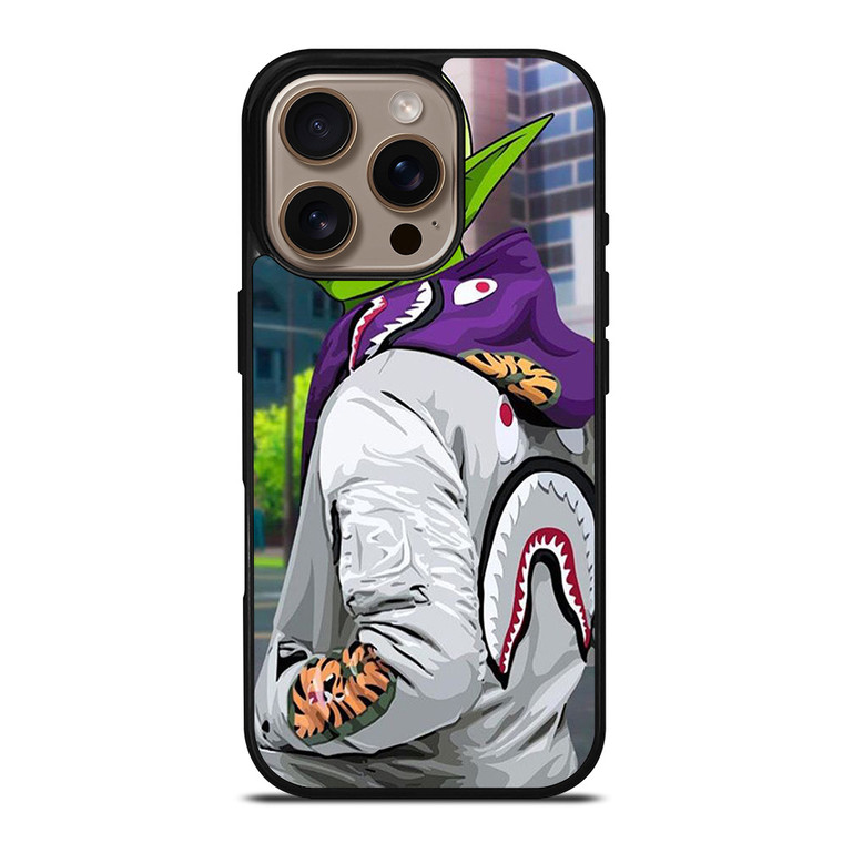 PICCOLO BAPE SHARK DRAGONBALL iPhone 16 Pro Case Cover
