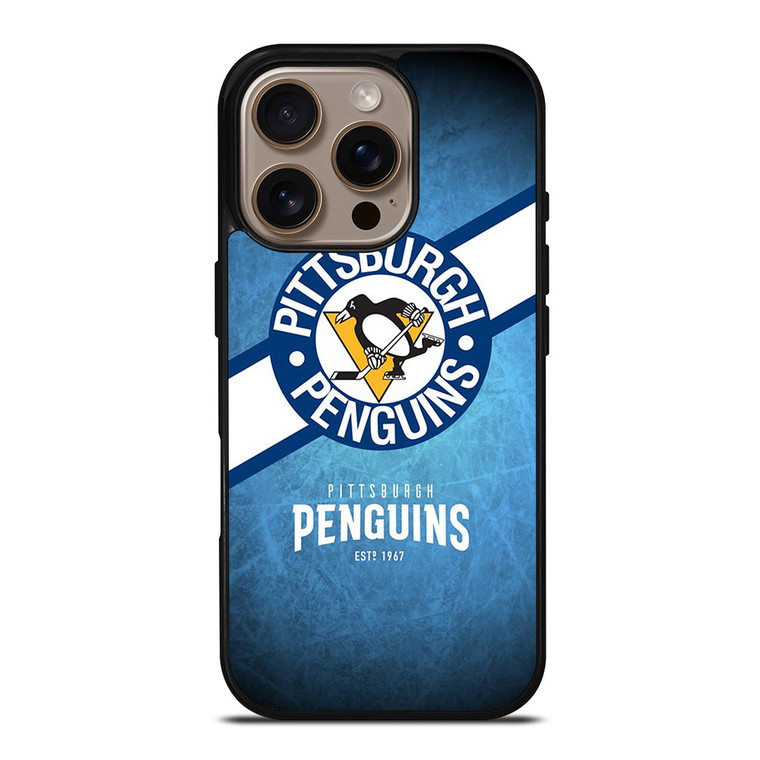 PITTSBURGH PENGUINS SYMBOL iPhone 16 Pro Case Cover