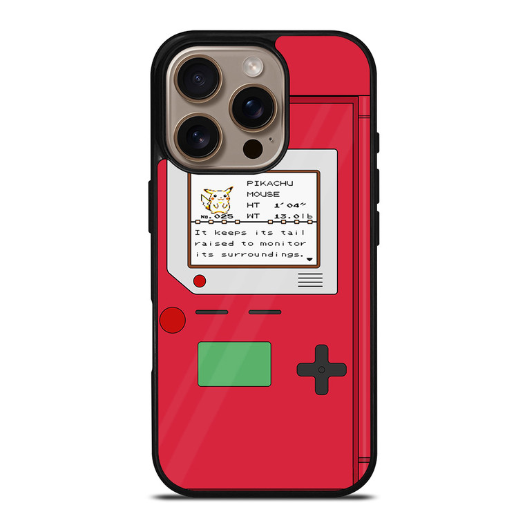 POKEDEX POKEMON iPhone 16 Pro Case Cover
