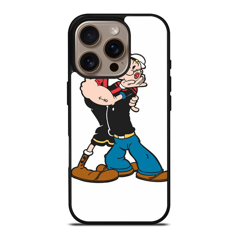 POPEYE AND OLIVE LOVE iPhone 16 Pro Case Cover