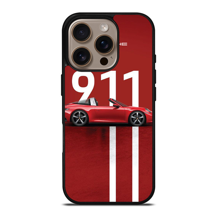 PORSCHE CAR 911 iPhone 16 Pro Case Cover