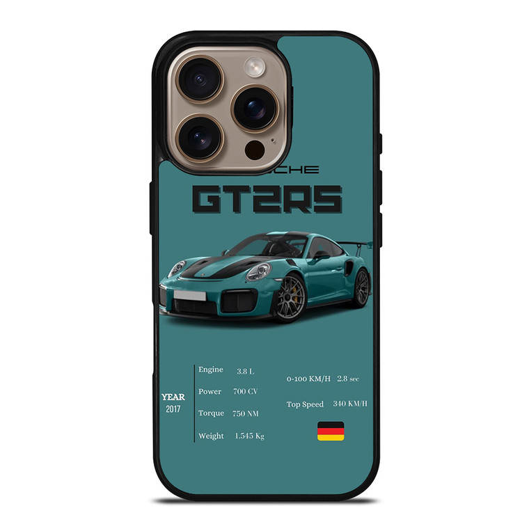 PORSCHE CAR GT2RS iPhone 16 Pro Case Cover