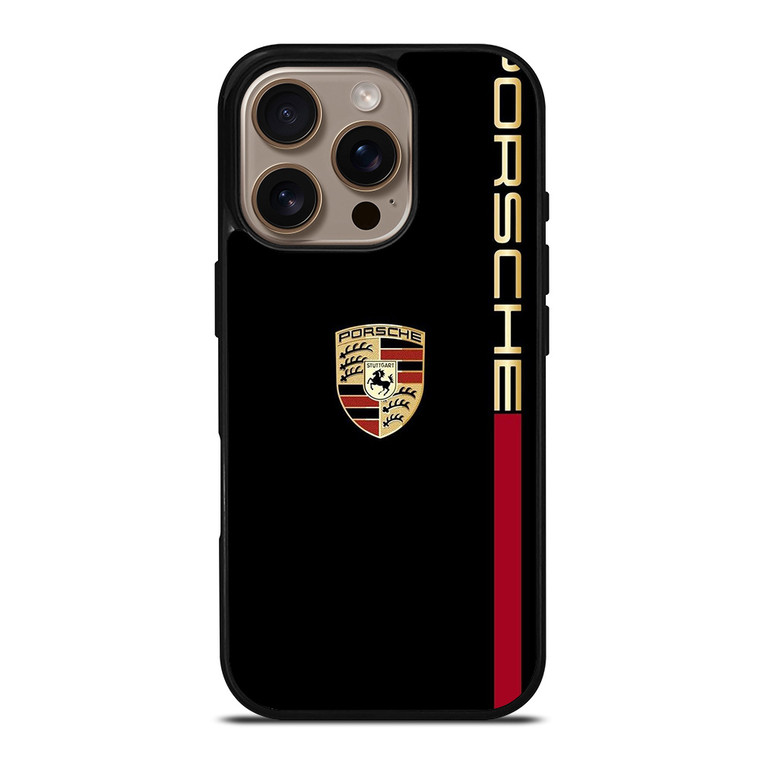 PORSCHE CAR LOGO STUTTGART iPhone 16 Pro Case Cover