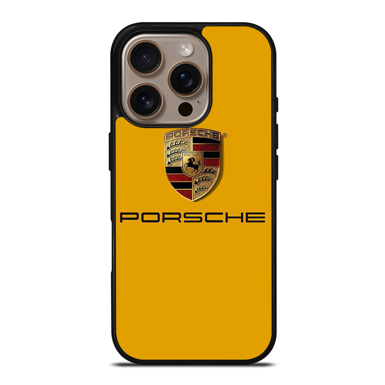 PORSCHE STUTTGART LOGO EMBLEM iPhone 16 Pro Case Cover