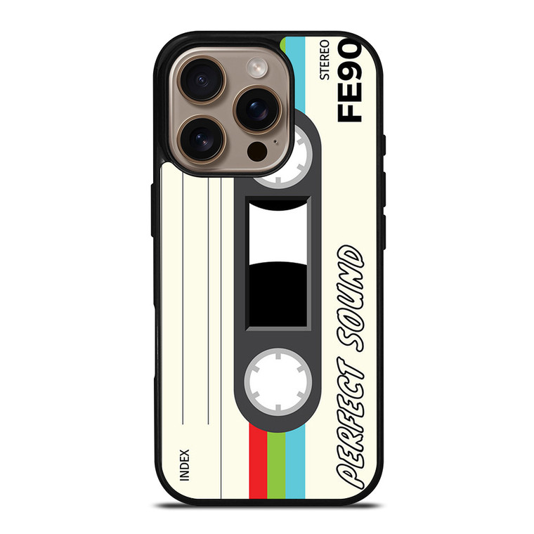RETRO STEREO CASETTE TAPE iPhone 16 Pro Case Cover