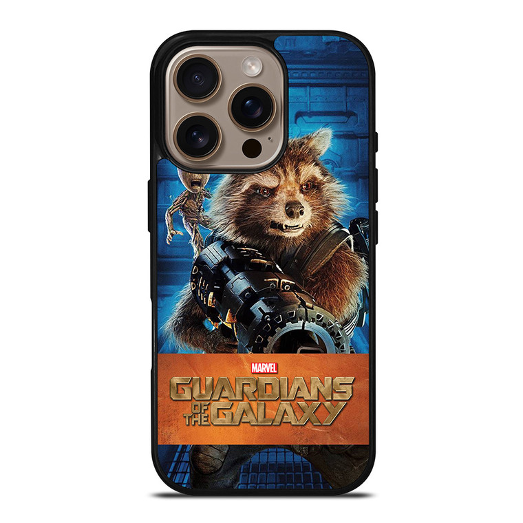 ROCKET RACCOON AND GROOT iPhone 16 Pro Case Cover