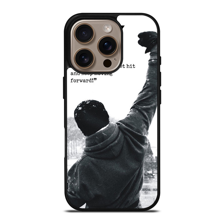 ROCKY BALBOA QUOTES iPhone 16 Pro Case Cover