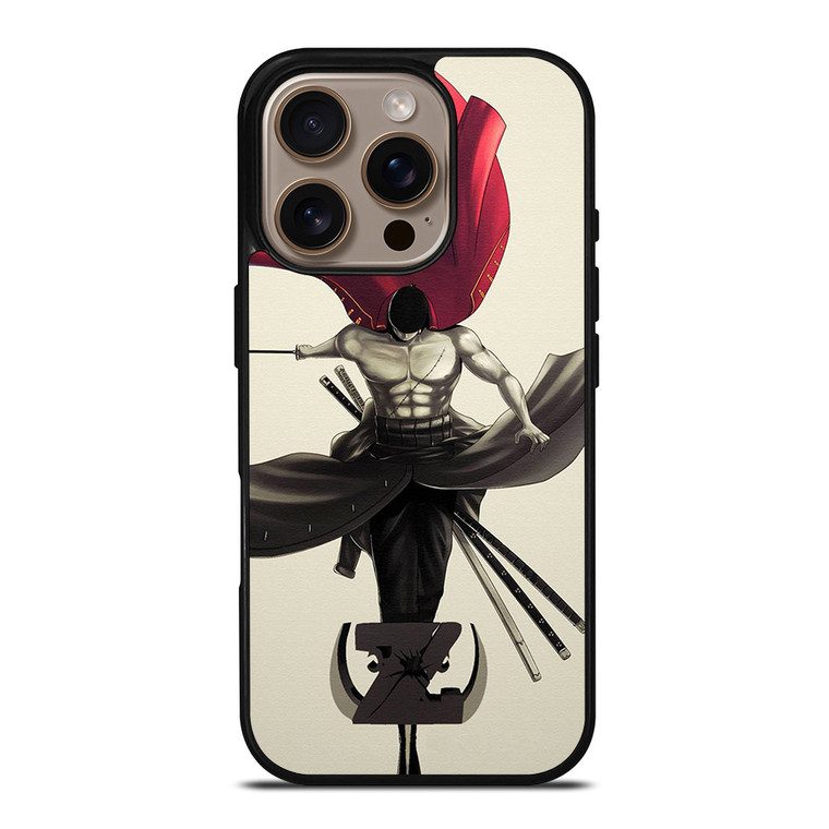 RORONOA ZORO ONE PIECE ANIME iPhone 16 Pro Case Cover RORONOA ZORO ONE PIECE ANIME iPhone 16 Pro Case Cover