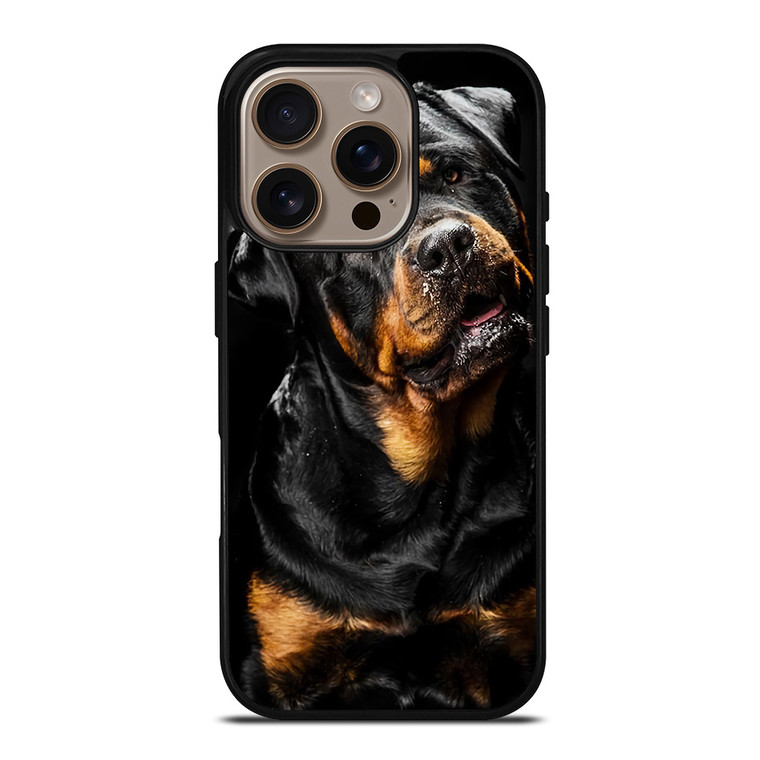 ROTTWEILER DOG POTRAIT 2 iPhone 16 Pro Case Cover