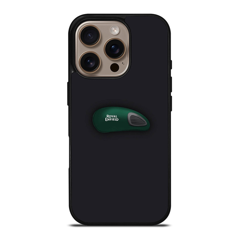 ROYAL ENFIELD GREEN TANK ILLUSTRATION iPhone 16 Pro Case Cover
