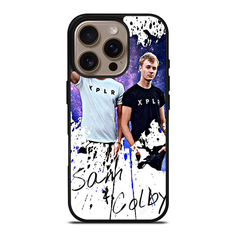 SAM AND COLBY ART iPhone 16 Pro Case Cover