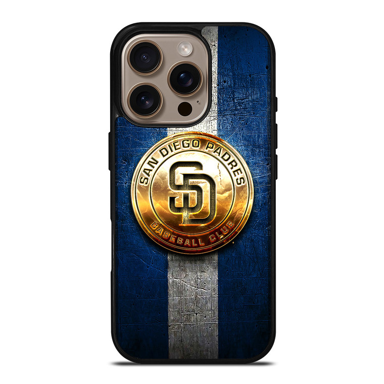 SAN DIEGO PADRES GOLD LOGO iPhone 16 Pro Case Cover