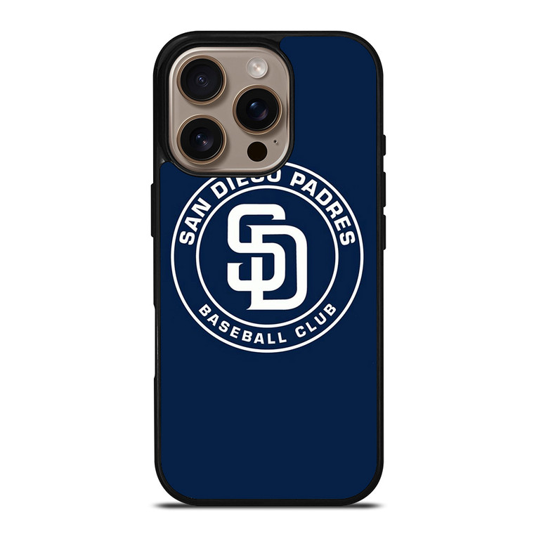 SAN DIEGO PADRES LOGO BASEBALL TEAM ICON iPhone 16 Pro Case Cover