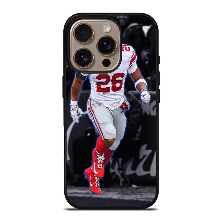 SAQUON BARKLEY NEW YORK GIANTS iPhone 16 Pro Case Cover