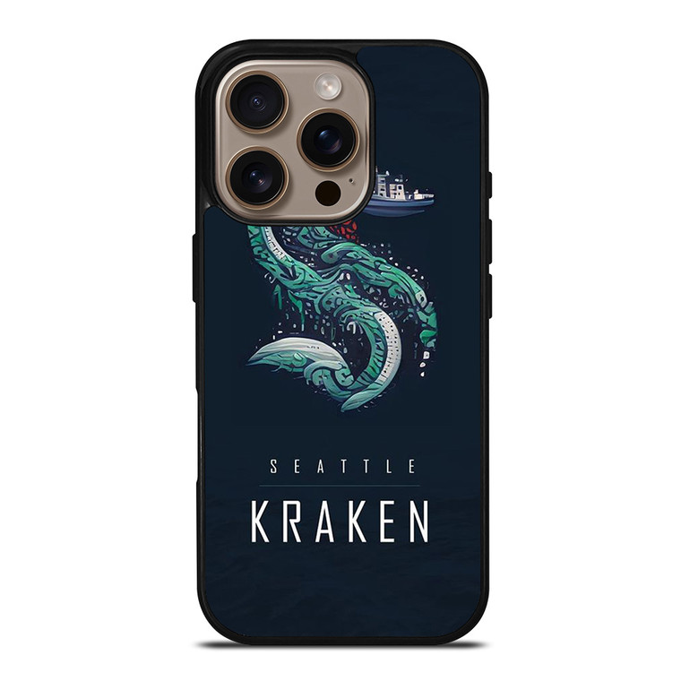 SEATTLE KRAKEN HOCKEY TEAM LOGO iPhone 16 Pro Case Cover SEATTLE KRAKEN HOCKEY TEAM LOGO iPhone 16 Pro Case Cover