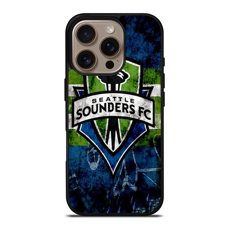 SEATTLE SOUNDERS FC ICON iPhone 16 Pro Case Cover