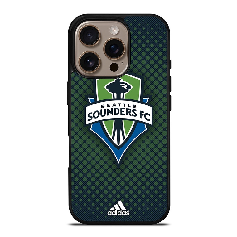 SEATTLE SOUNDERS FC SOCCER MLS ADIDAS iPhone 16 Pro Case Cover