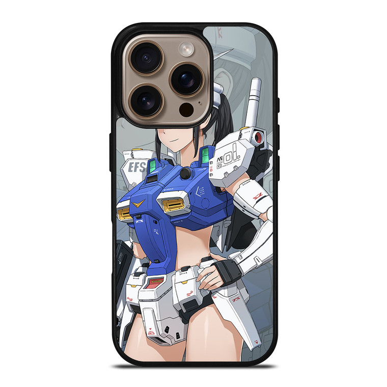 SEXY GUNDAM FAN ART iPhone 16 Pro Case Cover